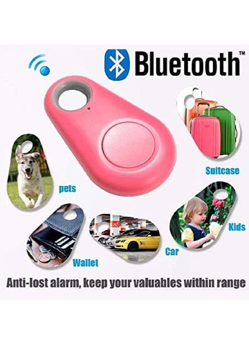 CATANES Smart Tag itag Bluetooth Tracker Key Finder Locator for Phone Key Item Pets Children Pink  - Image 3