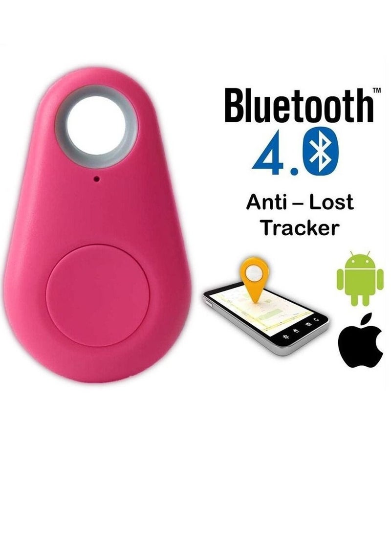 CATANES Smart Tag itag Bluetooth Tracker Key Finder Locator for Phone Key Item Pets Children Pink  - Image 4