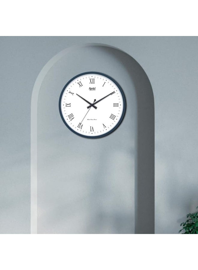 Ajanta Wall Clock 10027 – Blue Home Décor Series | Silent Sweep Movement, Accurate Quartz Clock | Stylish Wall Timepiece for Home & Office - Image 2
