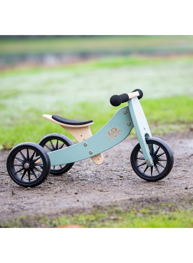Kinderfeets Tiny Tot 2-in-1 Wooden Balance Bike - Premium High Quality Toddler Walker - Image 5