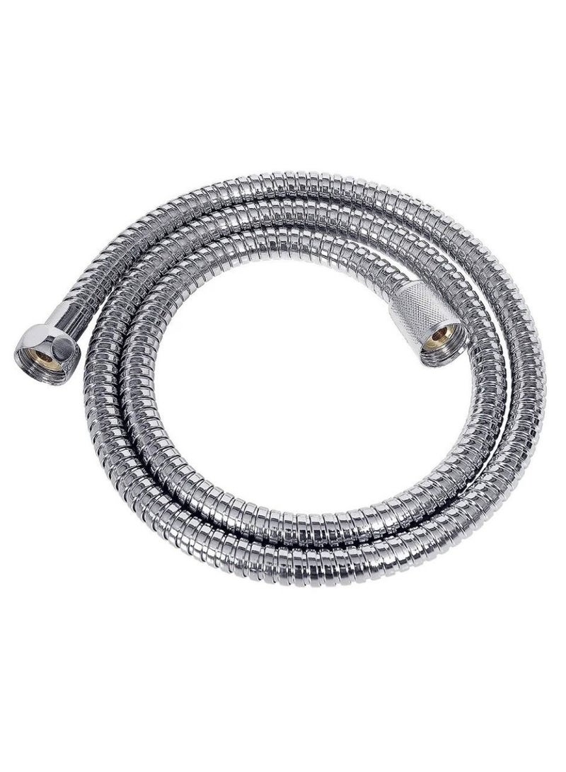 Heng Yi Stainless Steel Handheld Bidet Spray Shower Shattaf Hose Muslim Shower Kit For Toilet Bathroom Silver 1.2 Meter Pipe - Image 5