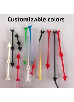 Generic Enlightenment Toy Rotating Plastic Pointer Parent-child Interactive Game Digital Dial Plastic DIY Teaching Pointer Accessories-Color:45 Mm Long Black  - Image 1