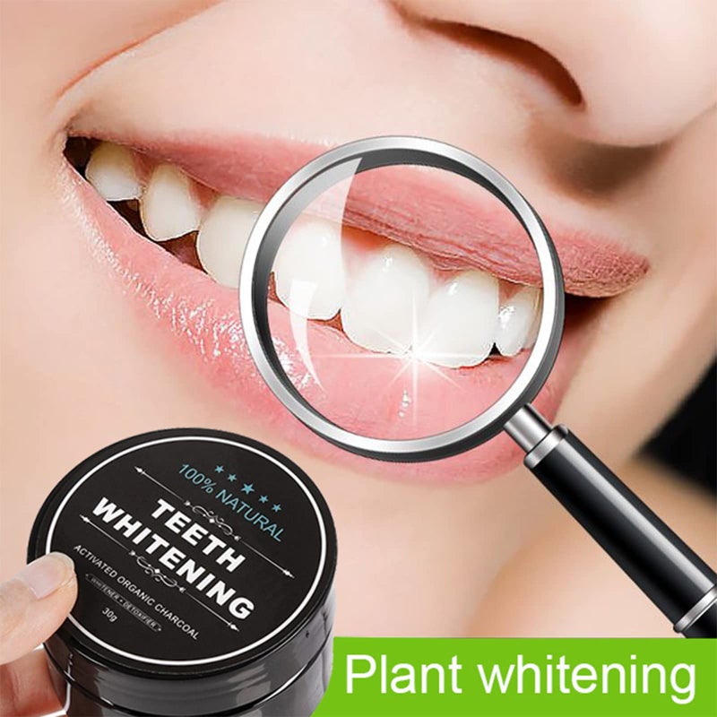 Lythor Teeth Whitening Charcoal Powder, Teeth Whitener Powder Oral Care Sets Natural Coconut, No Hurt on Enamel or Gum (1) - Image 4