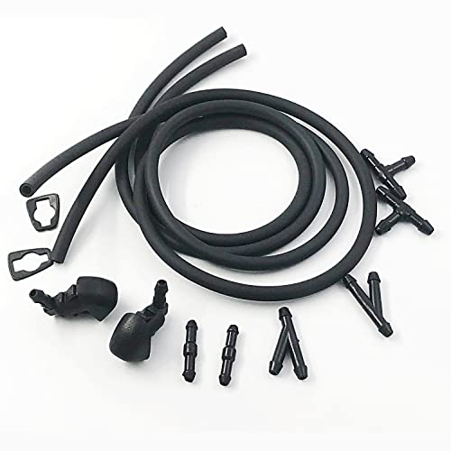 FainWan 76810SZAA01ZA Direct Replacement for Pilot 2009 2010 2011 2012 2013 2014 2015 Front Windshield Washer Nozzle Assembly Hood Wiper Fluid Nozzle PN 76810SZAA01ZA - Image 3