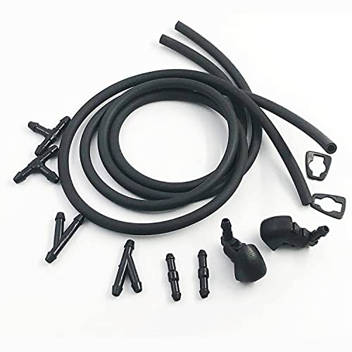 FainWan 76810SZAA01ZA Direct Replacement for Pilot 2009 2010 2011 2012 2013 2014 2015 Front Windshield Washer Nozzle Assembly Hood Wiper Fluid Nozzle PN 76810SZAA01ZA - Image 1