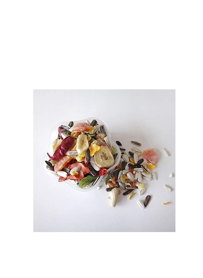 Bird Food ,Mix Parrot Food 34 Types of Seed for Cockatoo, African Gray, Indian Parrot and Other Medium Birds - All Life Stages ( 2 Kg) - Image 2