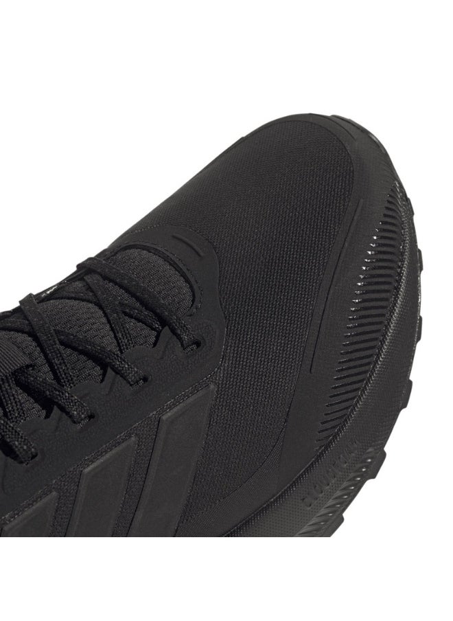 Adidas adidas RUNFALCON 5 TR Black Running SHOES for Men - 6  - Image 2