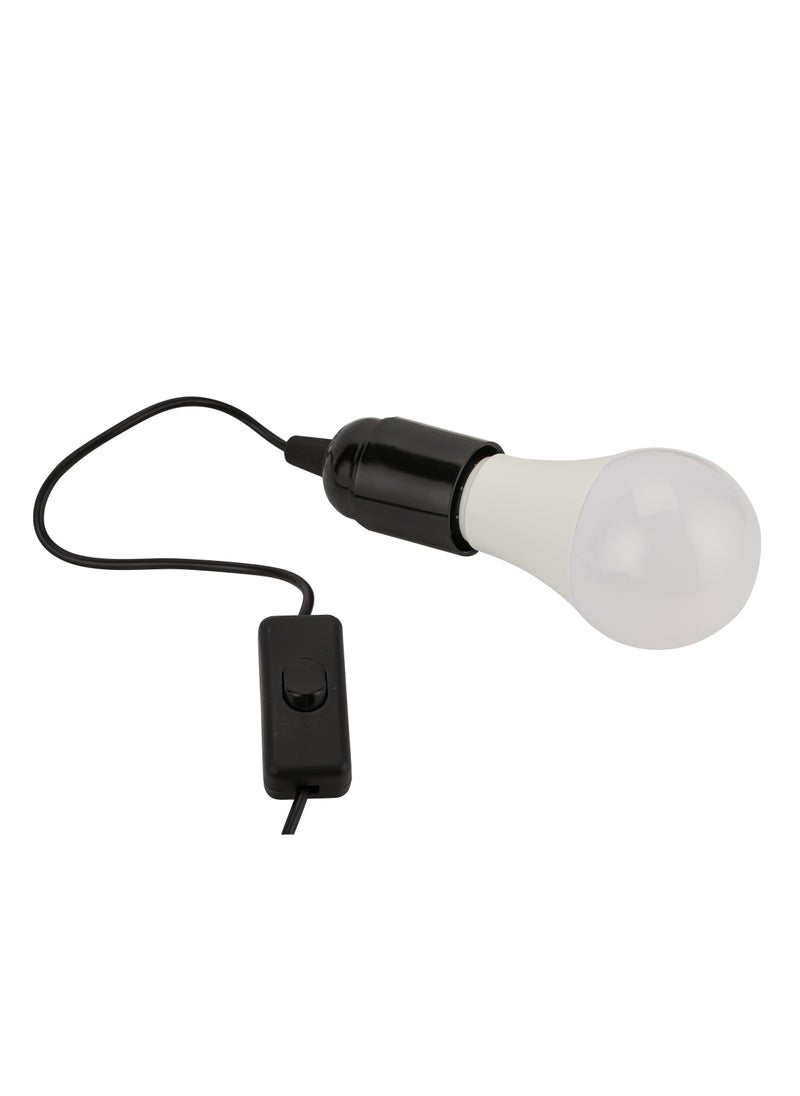GEEPAS - Geepas Rechargeable Power Station With 7500 mAh  Rechargeable Lithium Battery, 2X5V 2A USB,  1 X Type C1 Mobile Charging Port, 15V 10W Solar Panel, Spotlight LED, Aluminum Alloy Body, Digital Display - Image 1