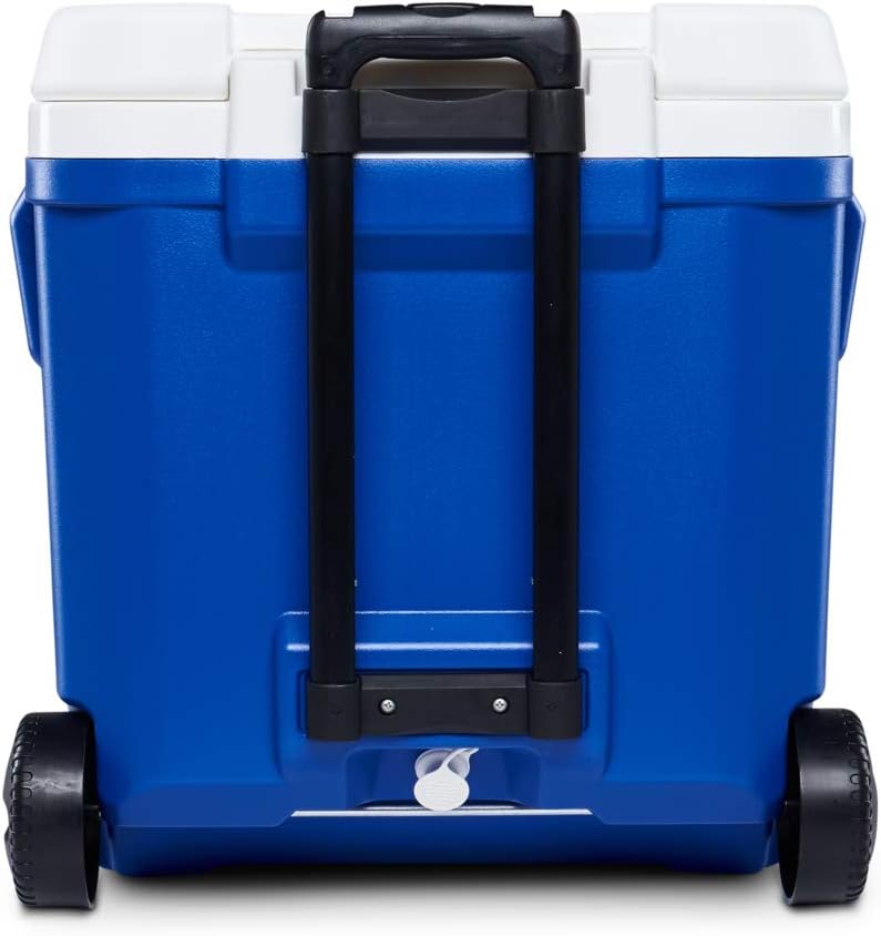 IMPERIAL Igloo Rolling Cooler 60 QT Laguna Blue - Image 2