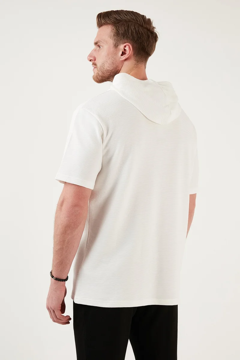 Buratti Cotton Oversize Hooded T Shirt Men's T Shirt 5902324