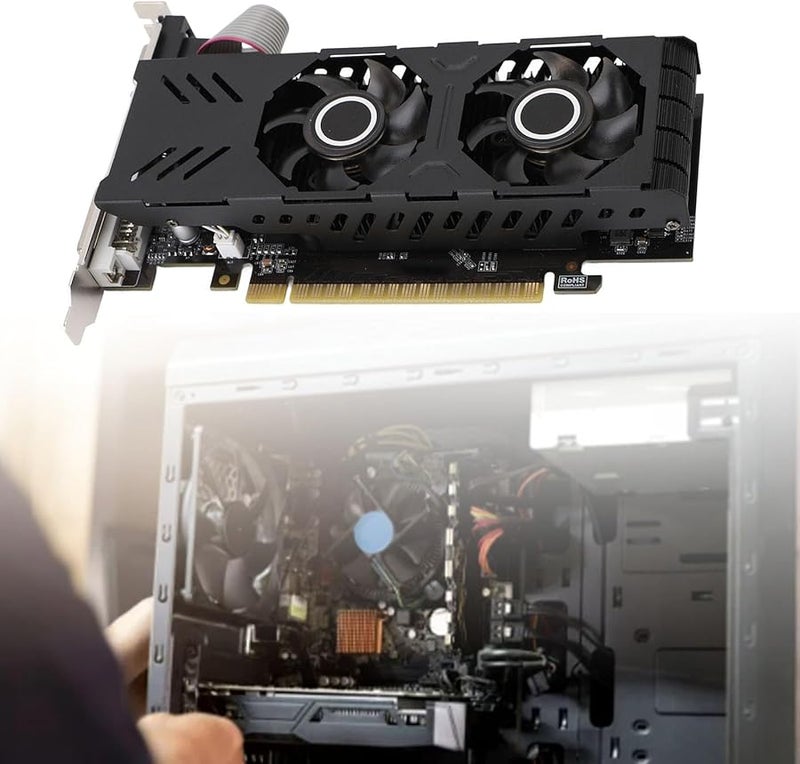 Asixxsix GT750 4GB GDDR5 128 Bit Gaming Graphics Card PCI Express 3 0 for Desktop PC - Image 3