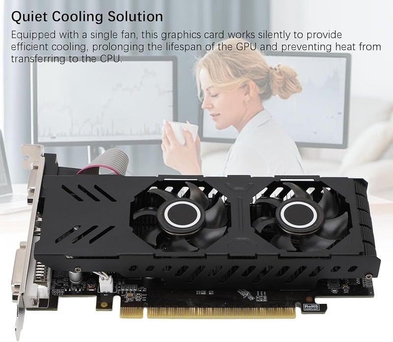 Asixxsix GT750 4GB GDDR5 128 Bit Gaming Graphics Card PCI Express 3 0 for Desktop PC - Image 5