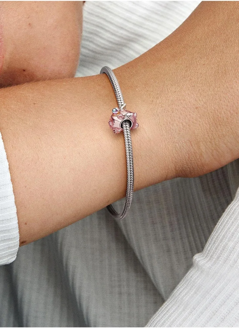 PANDORA Flying Pig Sterling Silver Charm