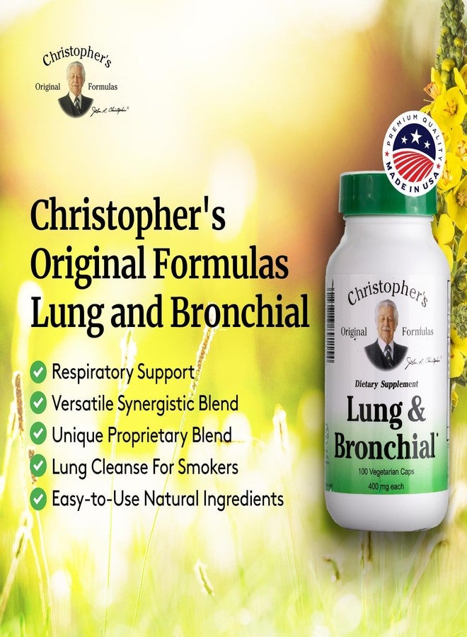 Christopher's Original Formulas Lung & Bronchial Formula - Lung Cleanse for Smokers - Supports Respiratory System with Synergistic Blend of Herbs - Image 4