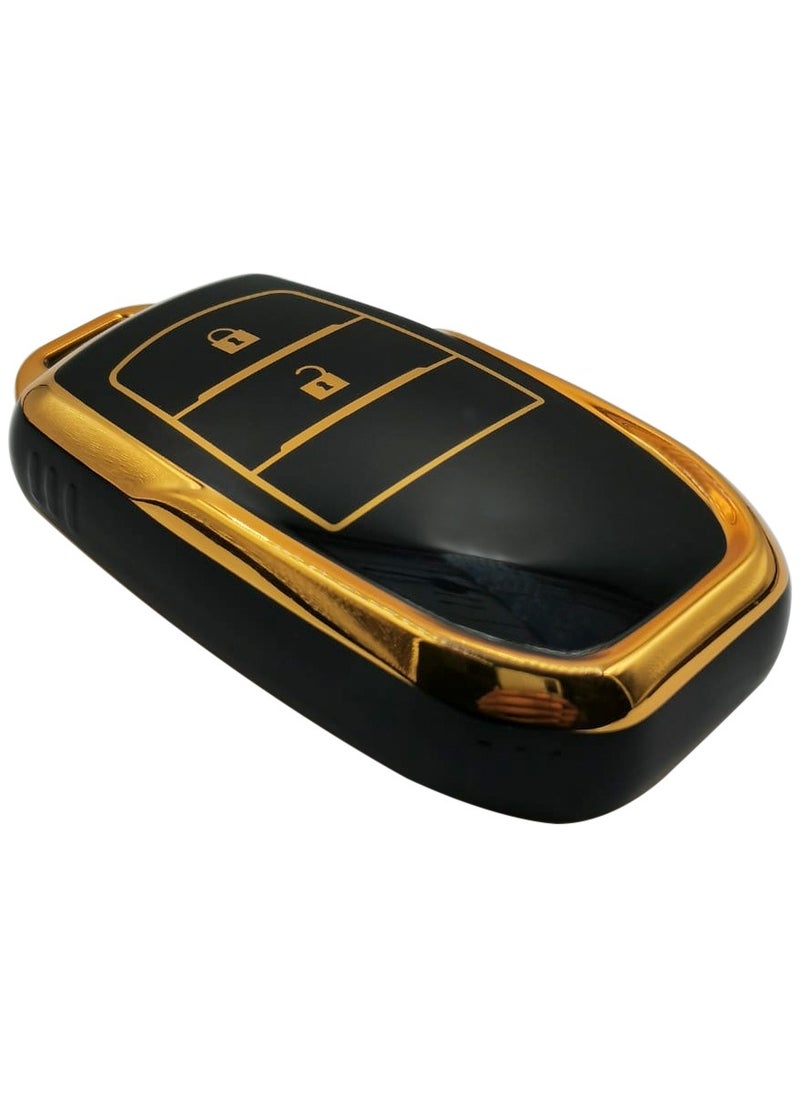 TOYOTA - Corolla 2 Button Remote Control Fob Cover Flip Remote Key Shell Case - Image 1