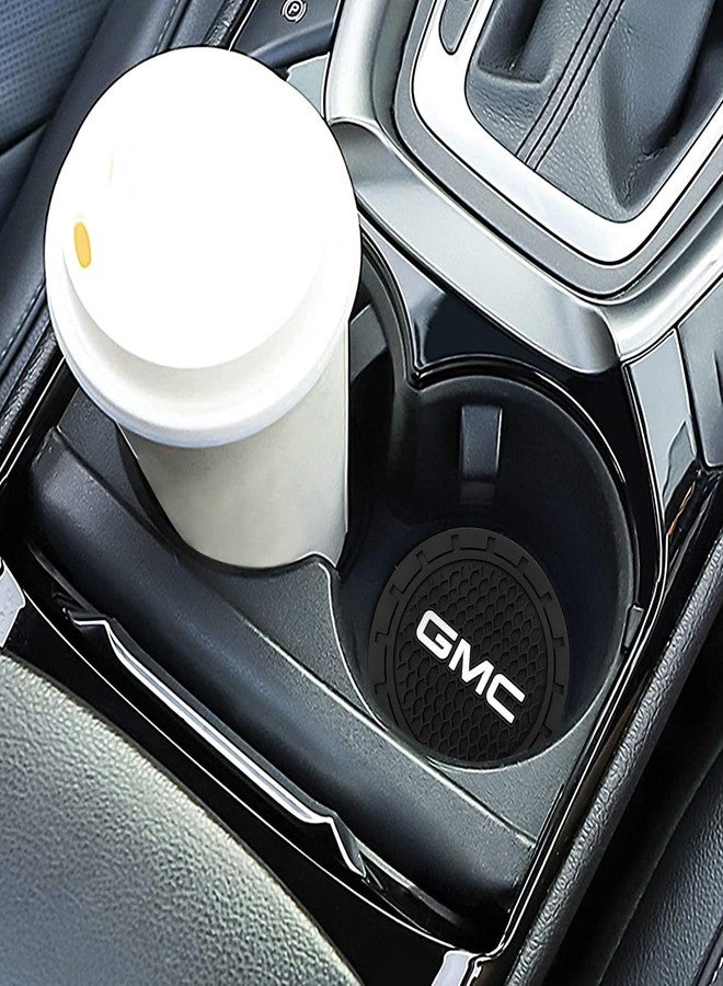 TACOMA Car Cup Holder Coaster for GMC Recessed Silicone Cupholder Coaster Interior Accessories 2.75in 2Pack - Image 3