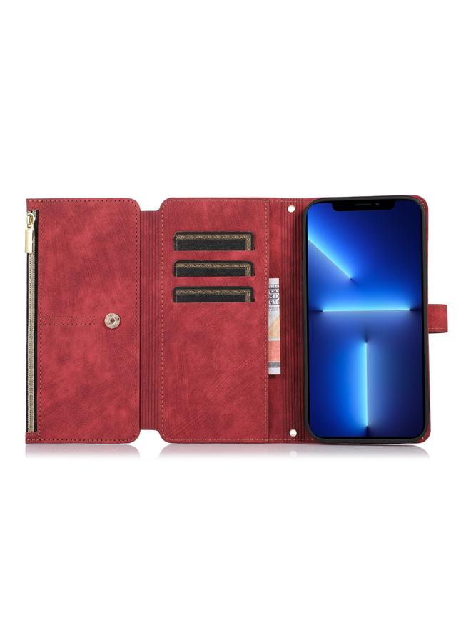 زبون جراب لهاتف iPhone 13 Pro Dream 9 - محفظة بطاقات بسحاب من الجلد - Image 4