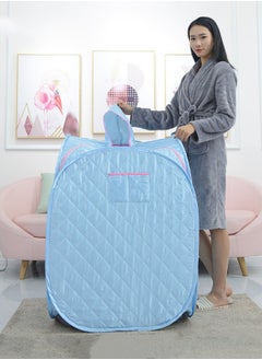 M MIAOYAN Sweat steam box home thickened heightened full body foldable steam sauna box sweat steamer  - Image 1