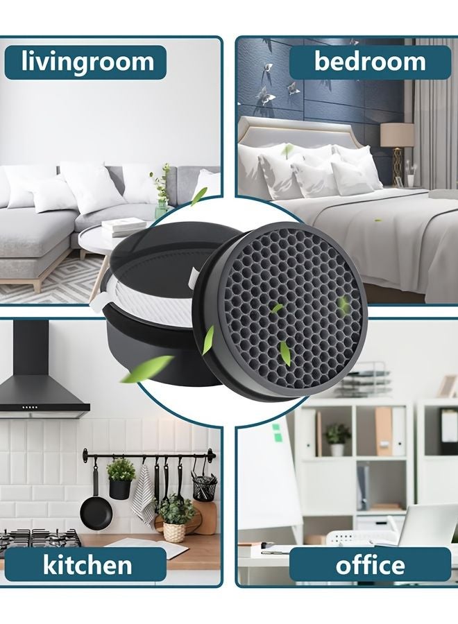 مرشحات استبدال جهاز تنقية الهواء Levoit LV H132 عبوة من 4 قطع مع مرشحات HEPA المتقدمة والمرشحات الأولية - Image 5