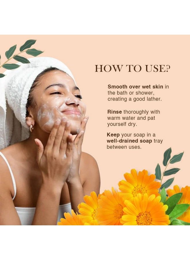 Richfeel صابون الآذريون المضاد لحب الشباب؛ للبشرة المعرضة لحب الشباب والبقع؛ تركيبة طبية؛ يساعد على تهدئة البشرة وتجديدها؛ 75 جرام (عبوة من 7 قطع) - Image 4