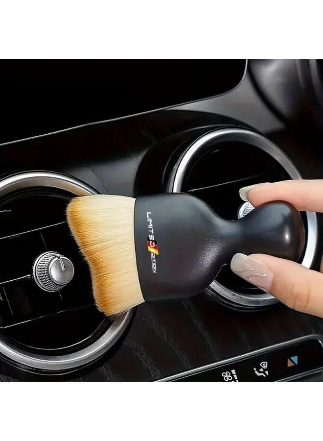 فرشاة تنظيف السيارات إصدار محدود 2 قطعة بشعاع ناعم مزودة بإزالة الغبار ومقبض مريح - Image 2