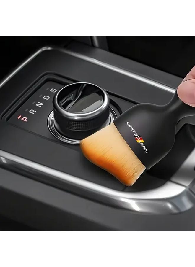 فرشاة تنظيف السيارات إصدار محدود 2 قطعة بشعاع ناعم مزودة بإزالة الغبار ومقبض مريح - Image 4