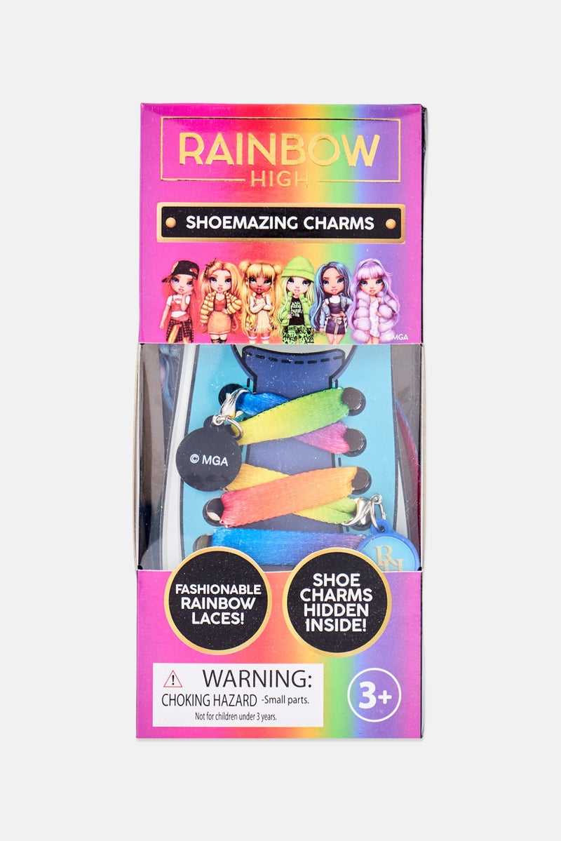 RAINBOW HIGH Shoemazing Charms Fashionable Rainbow Laces - Image 1