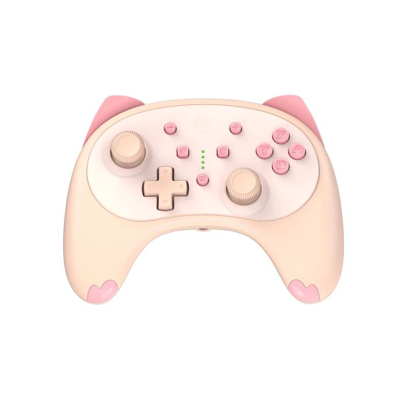 Iine Cartoon Kitten L416 Wireless Gamepad Controller, Pink - Image 1