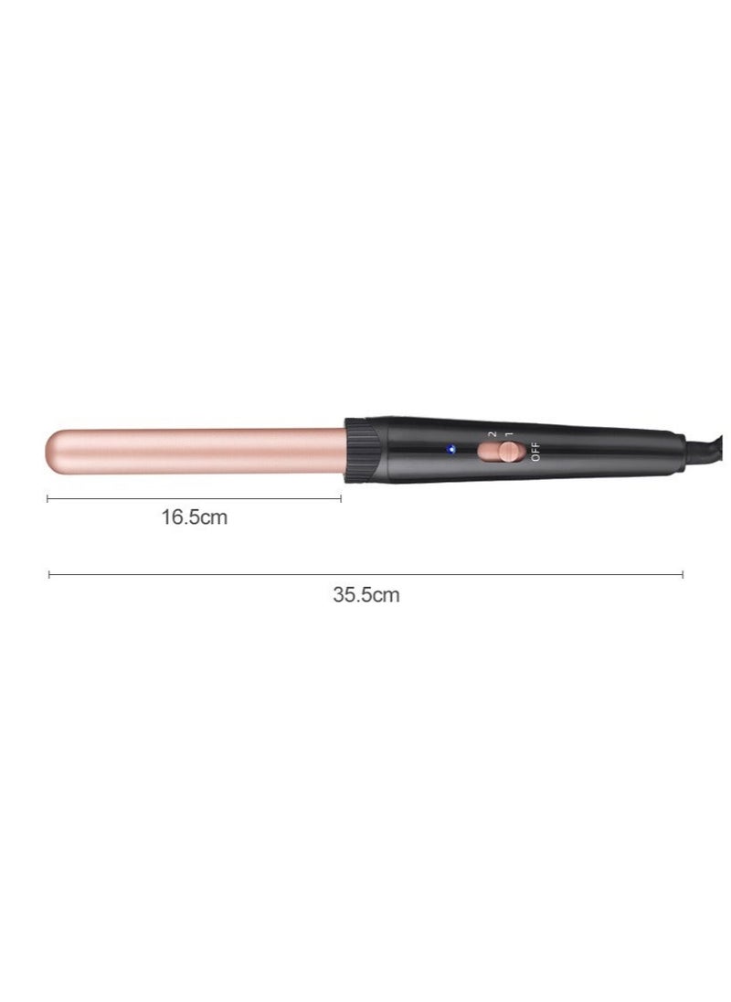 RedMapleTEK - 5-IN-1 Hair Curler Iron, Professional Curling Wand Set, Instant Heat Up Hair Curler with 5 Interchangeable Ceramic Barrels (9-32mm),Hair Curler with Fast Heating Up,With Heat Protective Glove &2 Clips - Image 1