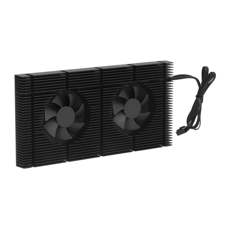 Dual PWM Fan VRAM Heatsink with 0.5mm Pad Adjustable Speed Backplane Memory Cooler for 3080 3070 - Image 5