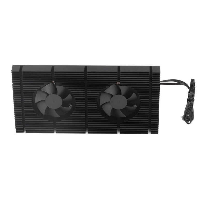 Dual PWM Fan VRAM Heatsink with 0.5mm Pad Adjustable Speed Backplane Memory Cooler for 3080 3070 - Image 3