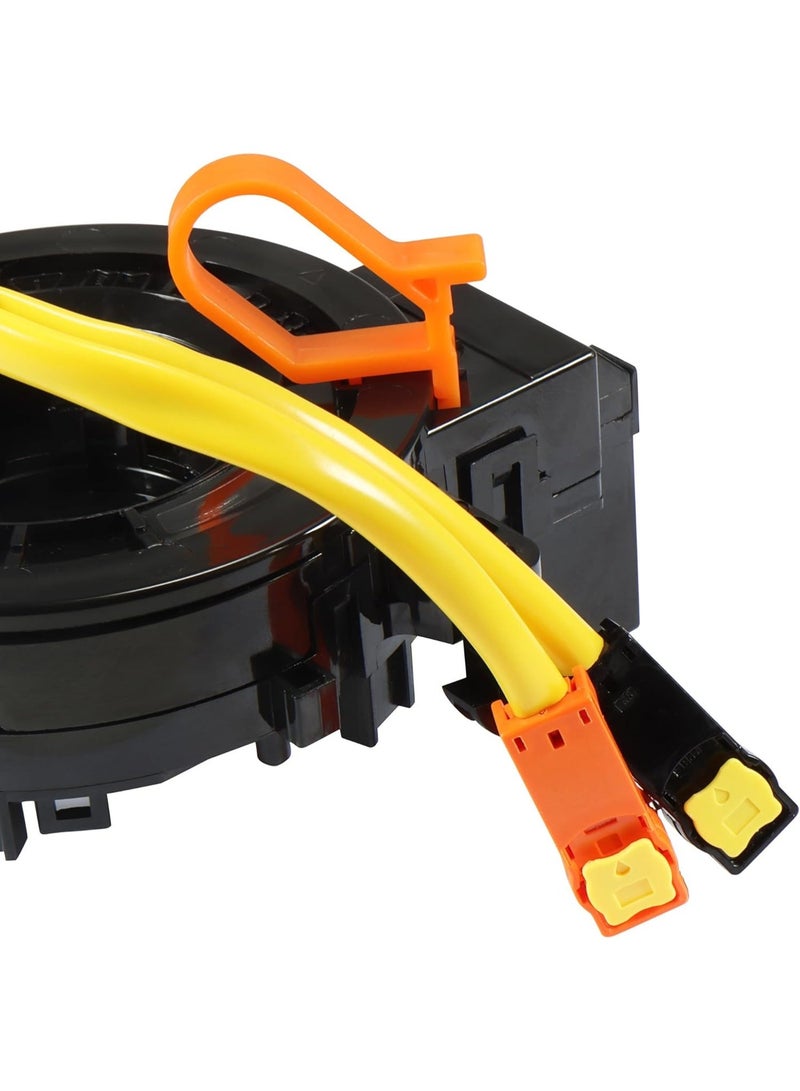 مجموعة كابل حلزوني زنبركي الساعة 84306-48030 — متوافقة مع تويوتا/سايون (84306-60120 / 84306-0N010 / 84306-42010 / 84306-02140 / 84306-0E0 / 84306-47020) — تناسب كامري، كورولا، راف 4، بريوس، هايلاندر، لاند كروزر، ياريس - Image 3