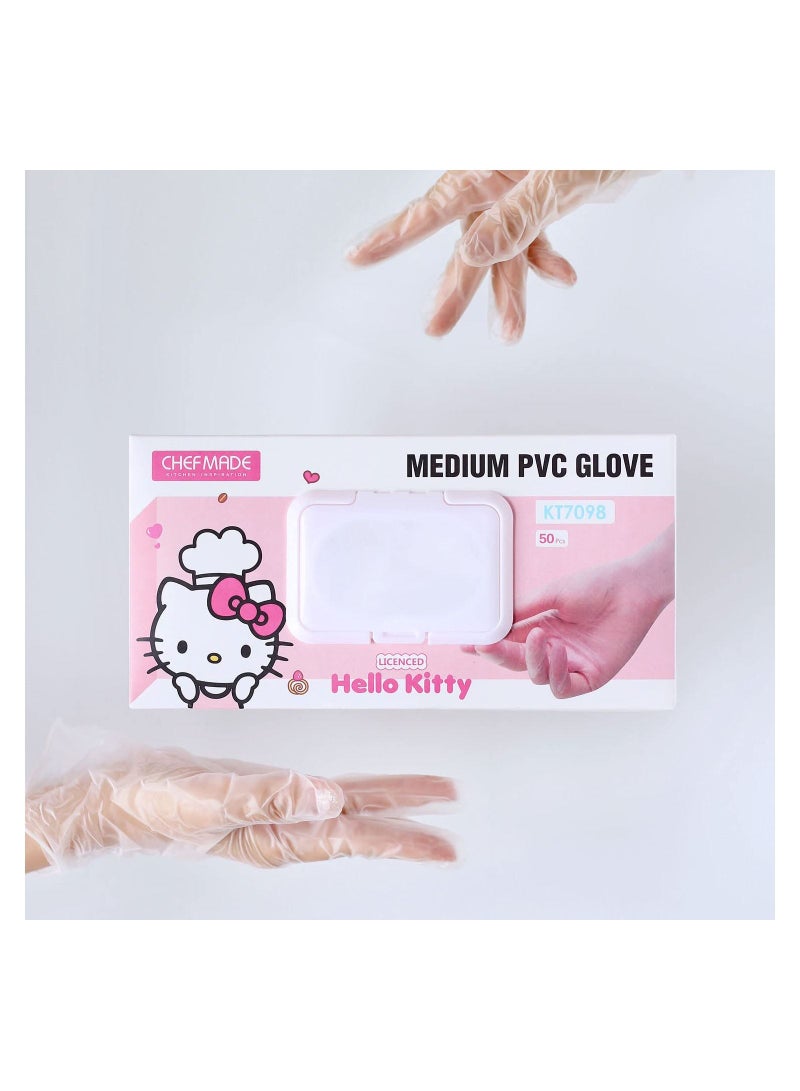 شيف ميد قفاز هالو كيتي 50 قطعة - Image 3