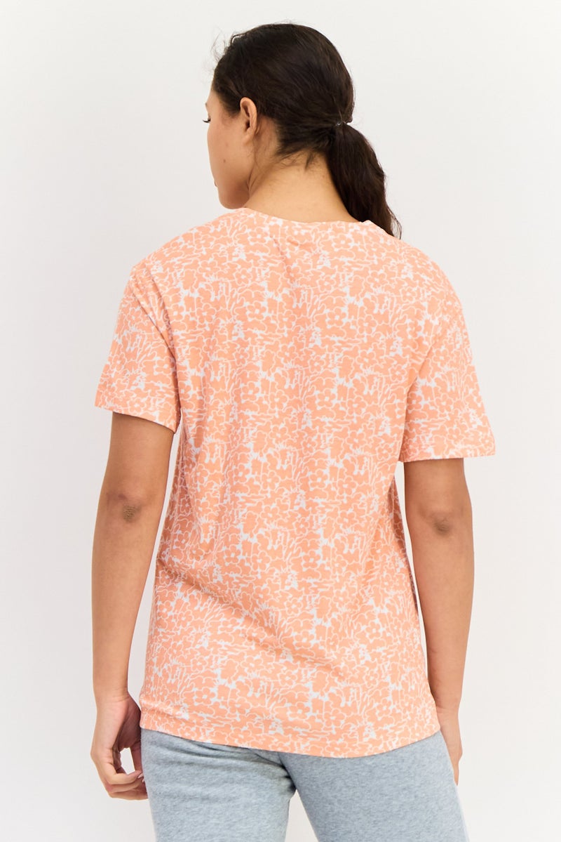 PUMA Women Relaxed Fit Short Sleeves Outdoor T-Shirt, Multicolor - Image 3