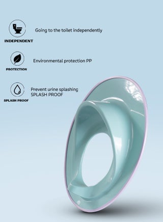 Baybee TinyTrek Potty Seat for Kids Toilet Seat | Baby Potty Training Seat Chair, Fits Round & Oval Toilets, Non-Slip with Splash Guard Seat for 1-8 Years Kids Boys Girls - view 3