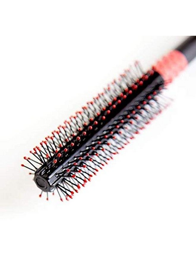 أبر كت ديلوكس فرشاة شعر كويف رولر غير قابلة للانزلاق لجميع أنواع الشعر للبالغين من الجنسين، باللونين الأسود والأحمر - Image 2