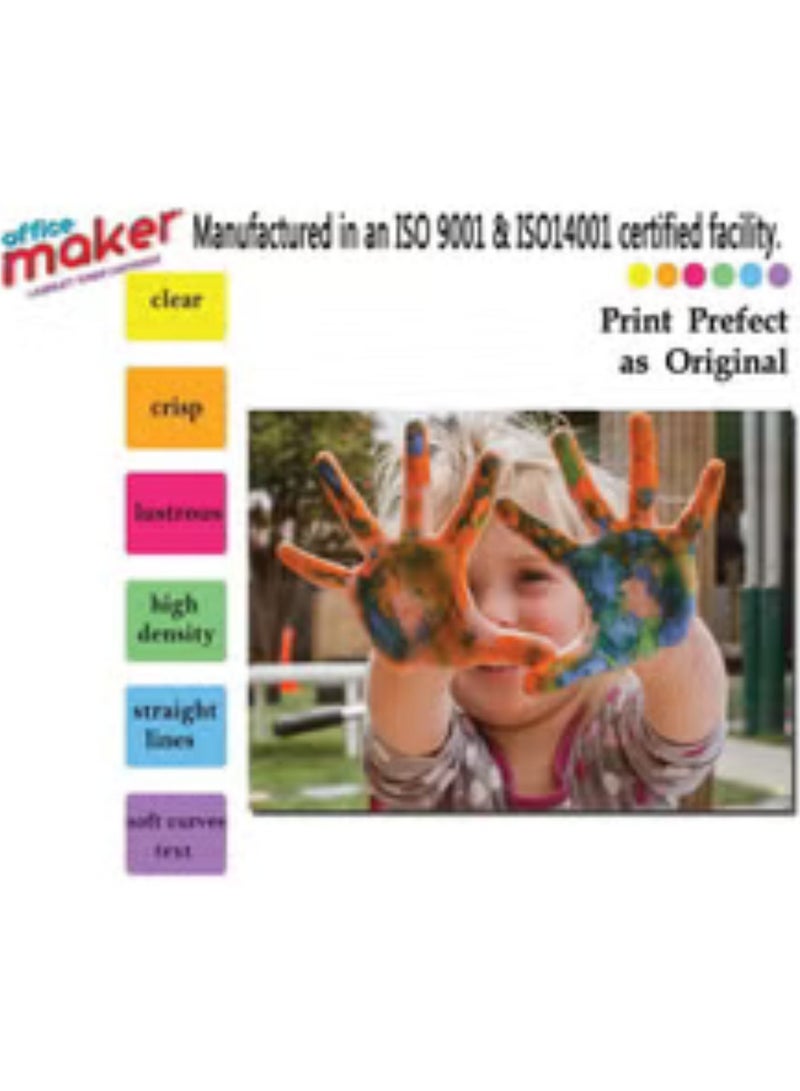 Office Maker Compatible Toner Set Multicolour - Image 2