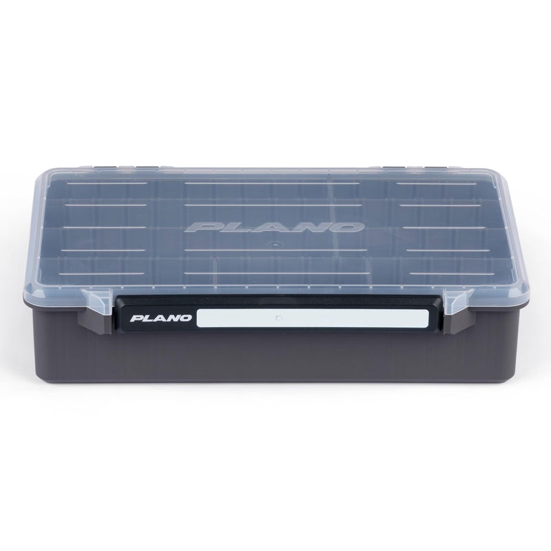 Plano StowAway 3700 Deep Stow Tackle Box, with Corrosion-Preventive Rustricor, Single Latch Design, Transparent DuraView Lid, Stackable Storage for Fishing Bait, Lures and Gear - Image 1