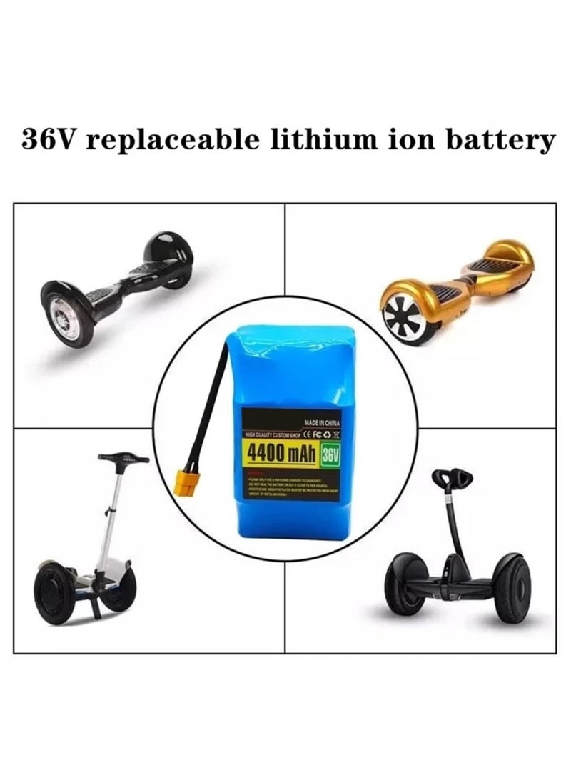 TIGER - Balanced Scooter Lithium Battery – 10S2P 36V 4400mAh Lithium-Ion Battery Pack || 36V 4.4Ah Rechargeable Battery – Replacement for Electric Self-Suction Hoverboard & Unicycle - Image 1