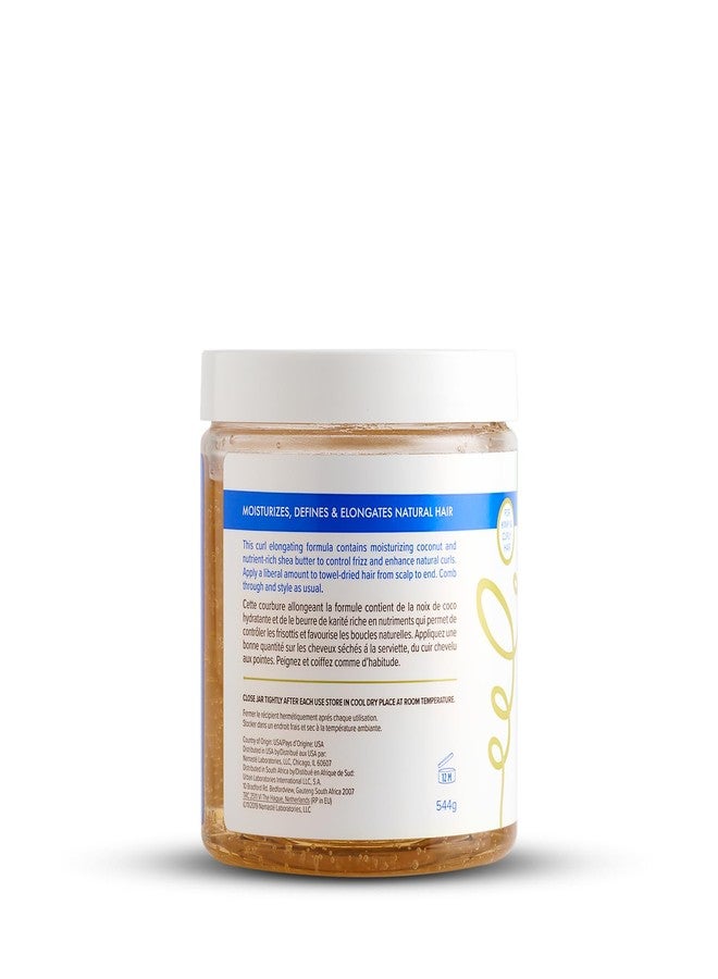 Curls Unleashed Coconut and Shea Butter Curly Coil HD Gel Souffle (19.2 oz) - Image 3