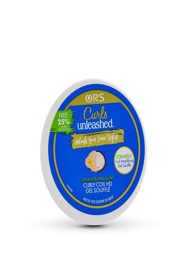 Curls Unleashed Coconut and Shea Butter Curly Coil HD Gel Souffle (19.2 oz) - Image 4