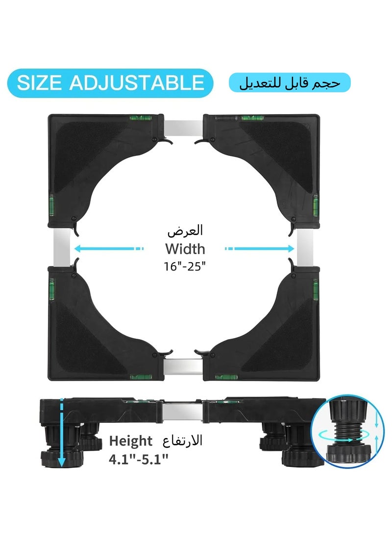 حوامل قاعدة أجهزة كبيرة للغسالة/المجفف والثلاجة ， حامل مع 4 عجلات عربة دوارة متحركة - pzsku/ZDF2A9EEDC745623B48C9Z/45/_/1735031898/85203169-2a5d-44f0-bb03-9b6738e15d77