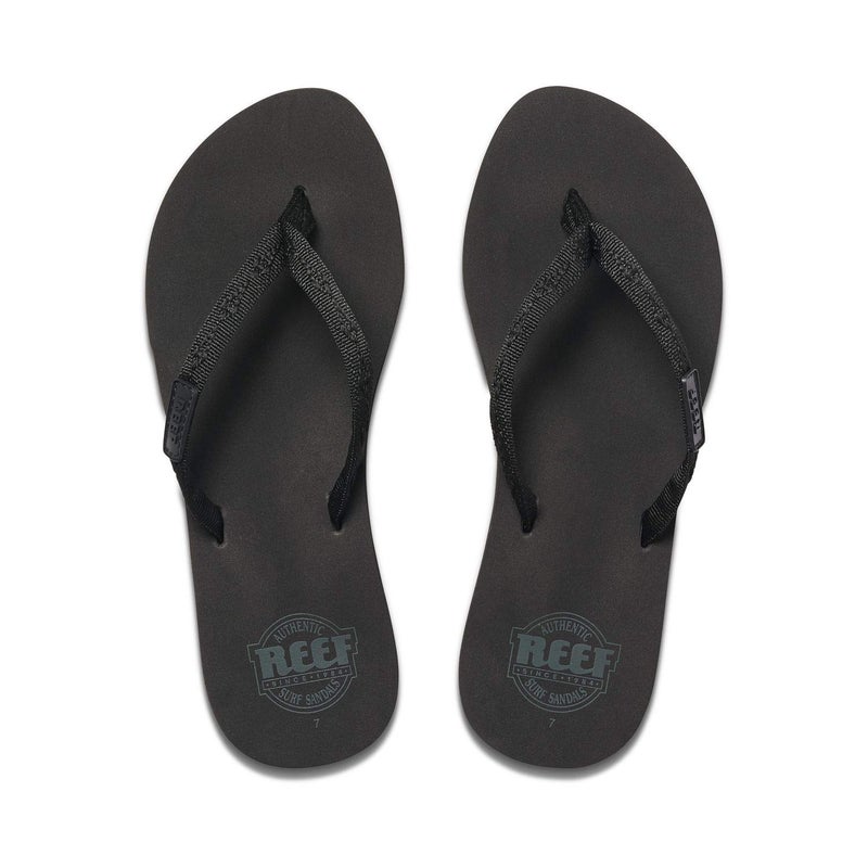 Reef Women's Sandals, Ginger, Black/Black, 7 - Image 2