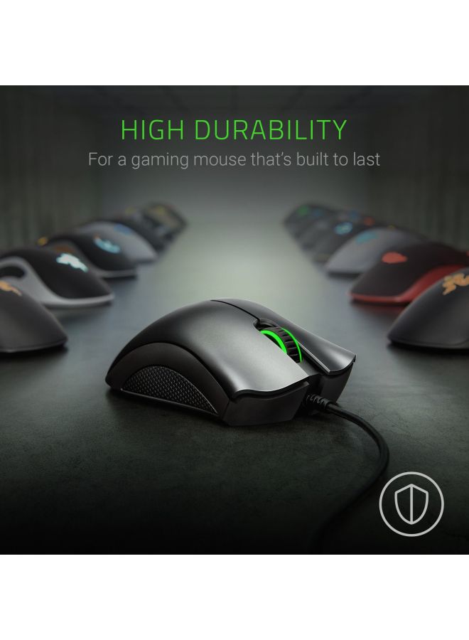 RAZER DeathAdder Essential Wired Gaming Mouse Black/Green - Image 5