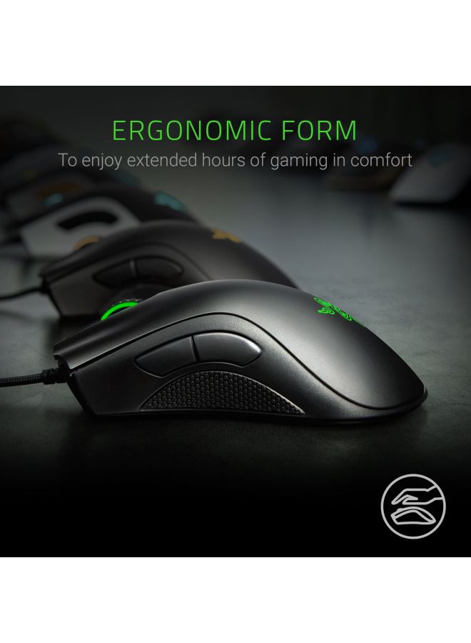 RAZER DeathAdder Essential Wired Gaming Mouse Black/Green - Image 4
