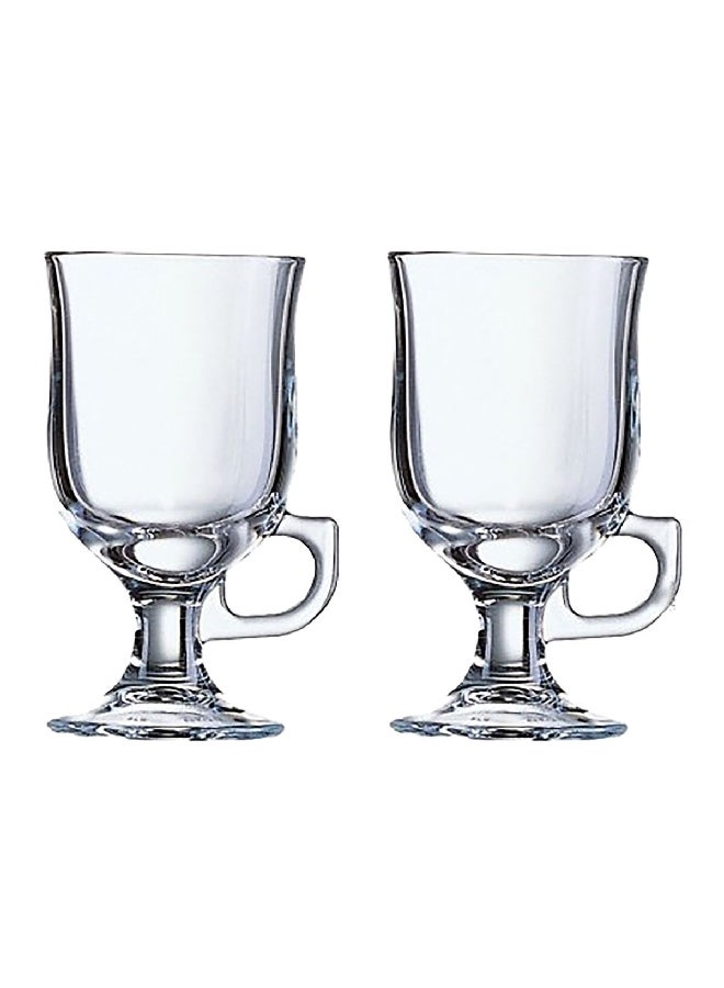 لومينارك 09794 طقم كؤوس كوكتيل بار ستيمد مقاومة للحرارة قطعتين شفاف 240 مل - Image 1