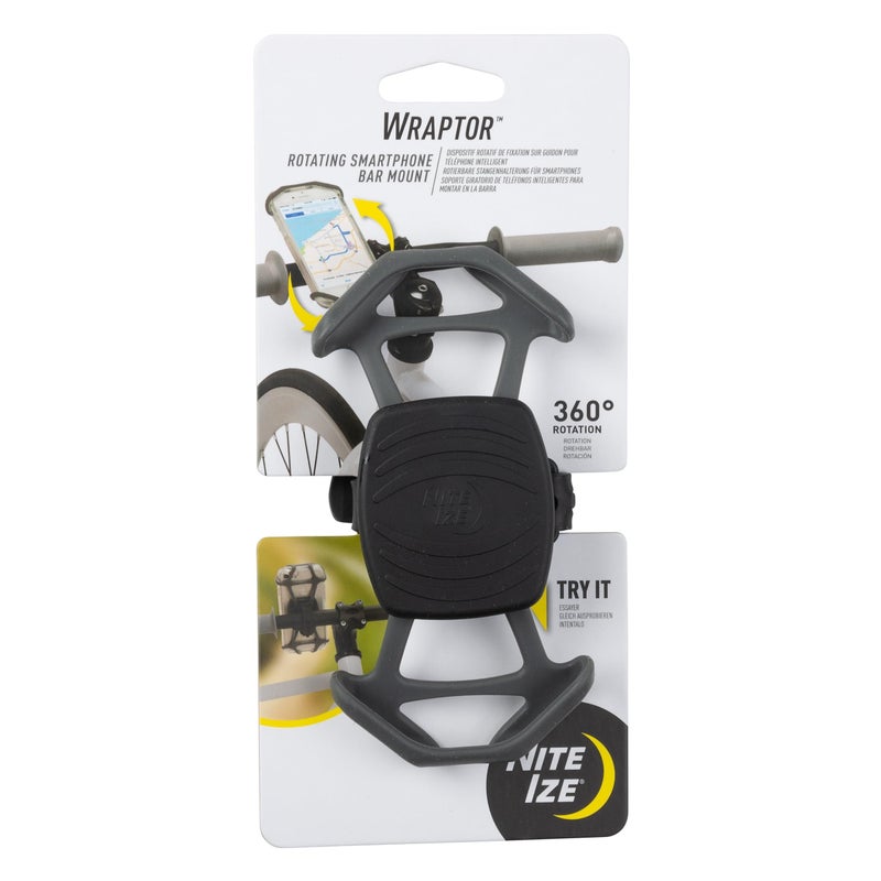 Nite Ize Wraptor, Rotating Smartphone Bar Mount - Image 1