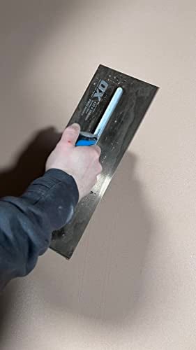 OX Tools Pro Series 4.75" x 14" Plaster Finishing Trowel | Stainless Steel & OX Grip Handle - Image 5