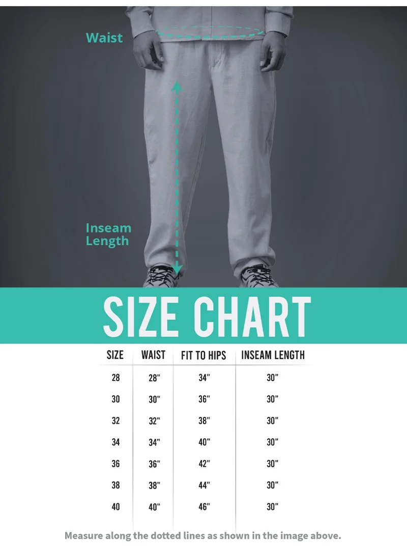 The Souled Store  The Souled Store Men Nomad Brown Embroidered Baggy Pants for Men | Best Price UAE