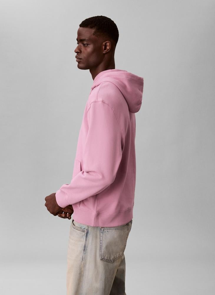 Calvin Klein Jeans Cotton Terry Monogram Hoodie - Image 3